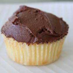 Yellow Cake with Chocolate Frosting