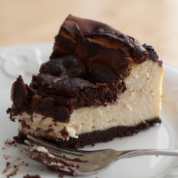 Chocolate Topped Cheesecake