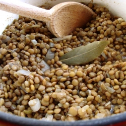 Preparing Dry Lentils