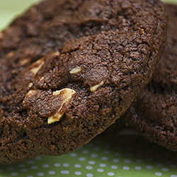 Double Chocolate Almond Cookies