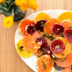 Citrus Salad with Cilantro and Mint