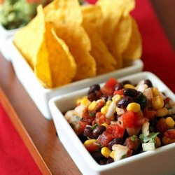 Vegan Black Bean and Corn Salsa