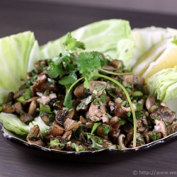 Mushroom Larb