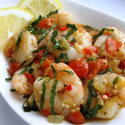 Spicy Lemon Garlic Shrimp