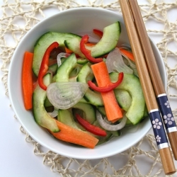 Cucumber and Carrot Pickle