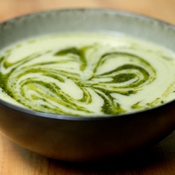 Vegan Garlicky Leek & Artichoke Soup