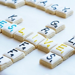 Sugar Cookie Scrabble