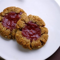 Almond Butter Thumbprints