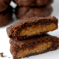 Peanut Butter Chocolate Pillows