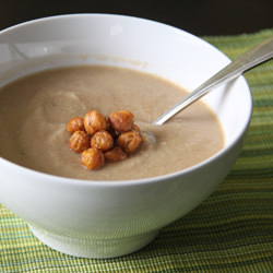 Vegan Chickpea Parsnip Soup