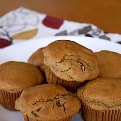 Almond Butter Chocolate Muffins