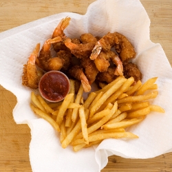 Chicken Fried Shrimp