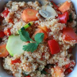 Spicy Veggie Quinoa