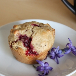 7-Grain Blackberry Pecan Muffins