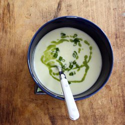 Saffron Cauliflower Soup