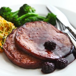 Blackberry Rum Glazed Ham Recipe