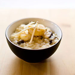 Dashi Risotto with Seared Scallop