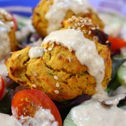 Winter Squash Falafels