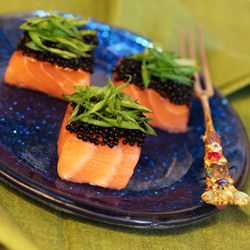 Salmon and Caviar Appetizer