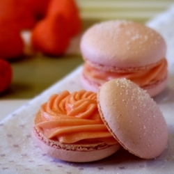 Strawberry Macarons