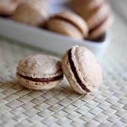 Orange Scented Macarons