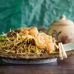 Singapore Stir-fried Vermicelli