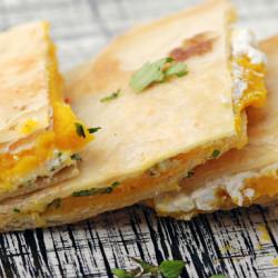 Butternut Squash Feta Quesadilla