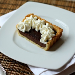 TWD Soft Chocolate Tart