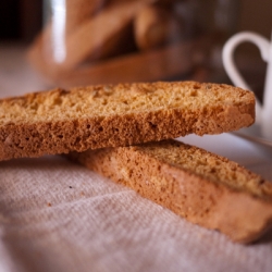 Lavender Honey Biscotti