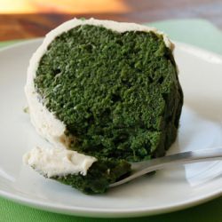 Green Velvet Cake