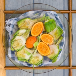 Artichoke and Orange Galette