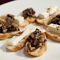 Mushroom Bruschetta