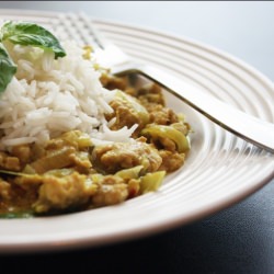 Red Chile Chicken Curry