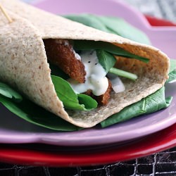 Vegetarian Style Chicken Snack Wrap