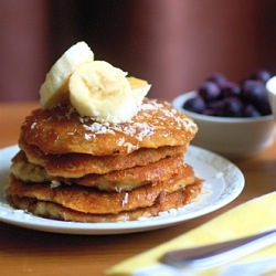 Coconut and Oat Pancakes