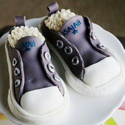 Converse Shoe Kids Birthday Cake