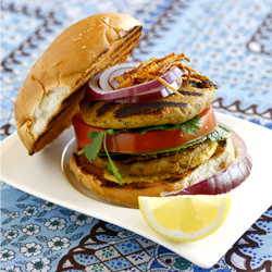 Chicken Shammi Kebab Burger