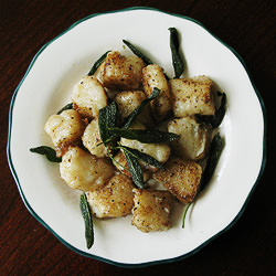 Brown Butter and Sage Gnocchi