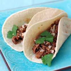 Beer Braised Turkey Tacos