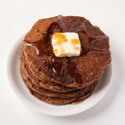 Banana Cocoa Pancakes