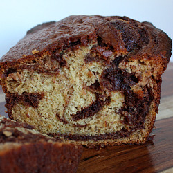 Nutella Banana Bread