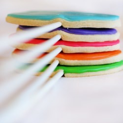 Sugar Cookie Lollipops