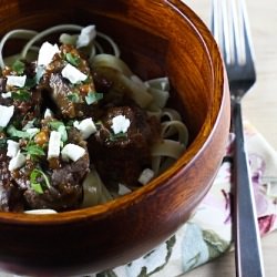 Make Ahead Greek Beef Casserole