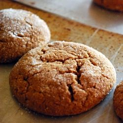 Soft & Chewy Molasses Spice Cookies