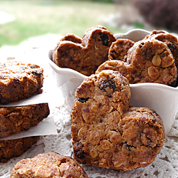 Oatmeal Cookies w/ Grapes and Nuts