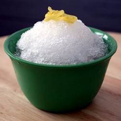 Citrus Snow Granita