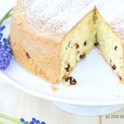 Rum Raisin Sponge Cake