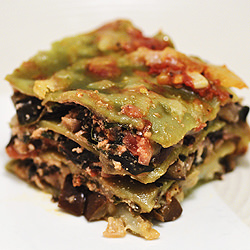 Eggplant and Chard Lasagne