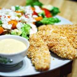 Baked Buttermilk Chicken Strips