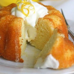 Lemon Yogurt Mini-bundt Cakes